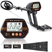 Los mejores  - TACKLIFE Detector de Metales- 3 Tono de Audio y Modo Disco- con LCD Pantalla Retroiluminada Grande- Ajuste de Altitud(60…